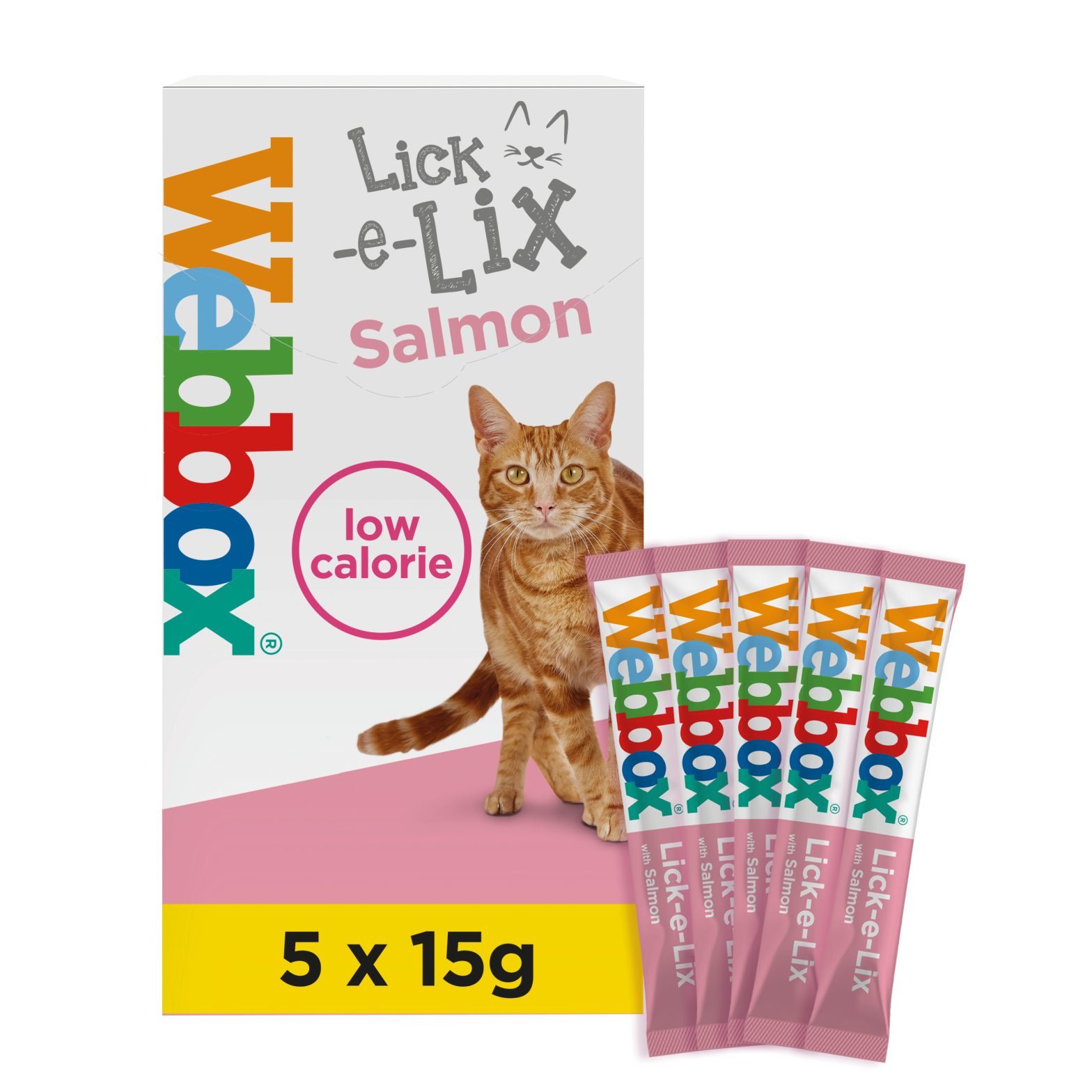 Webbox Lick-e-Lix Salmon Cat Treats