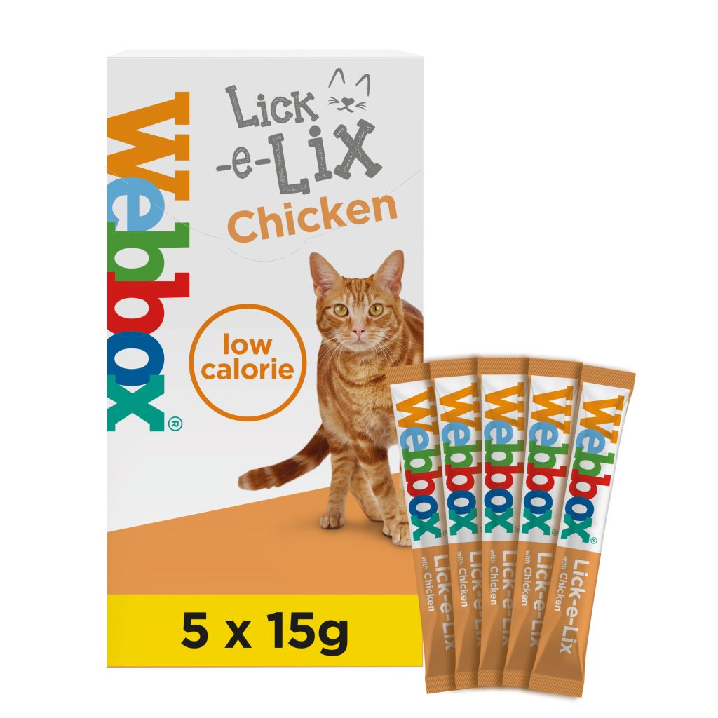 box LickeLix Chicken Cat Treats box