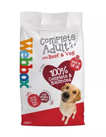 Webbox Everyday Beef Complete Dry Dog Food