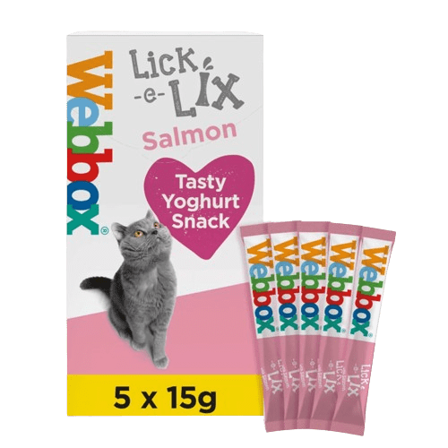 Webbox Lick-e-Lix Salmon Cat Treats