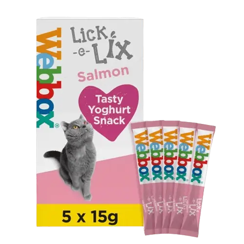 Webbox Lick-e-Lix Salmon Cat Treats