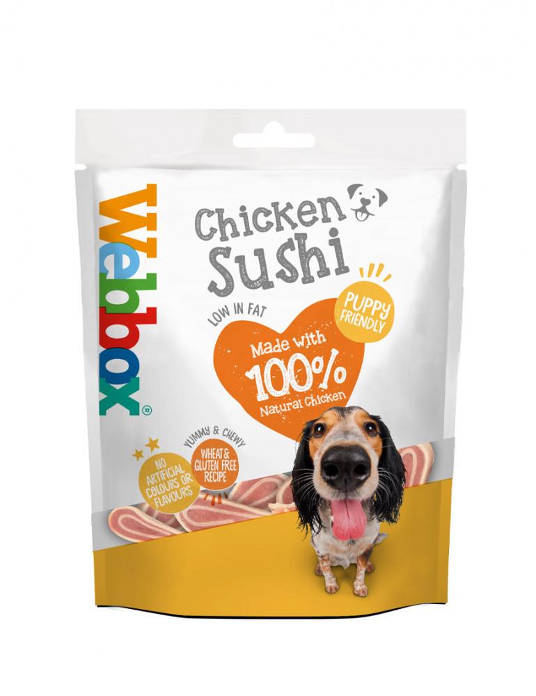 Webbox Chicken Sushi Dog Treats