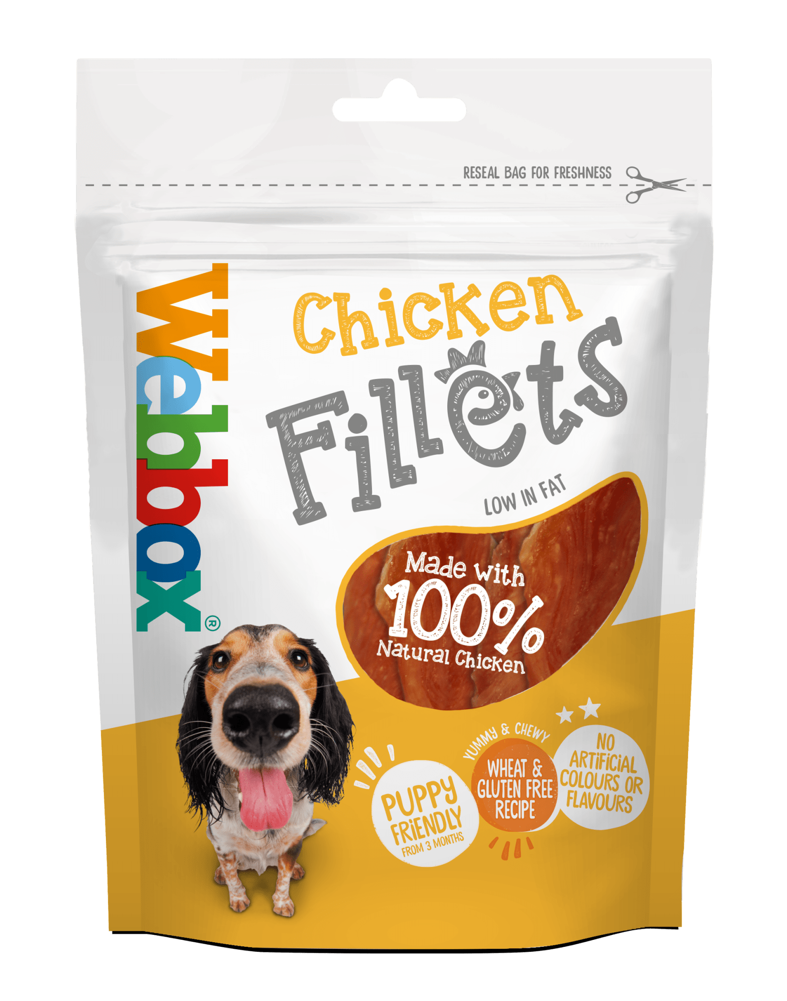 Webbox Chicken Fillets Dog Treats
