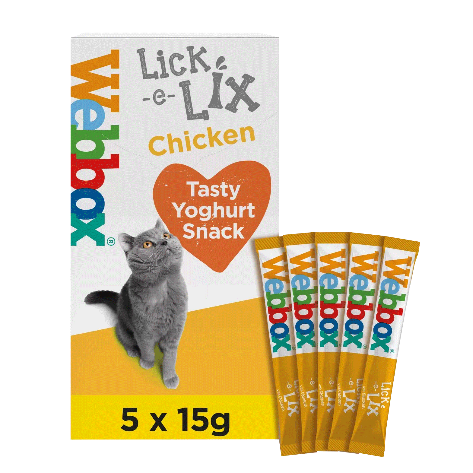 Webbox Lick-e-Lix Chicken Cat Treats