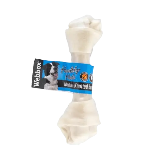 Webbox Healthy Hide Chew Medium Dog Treats – Beef