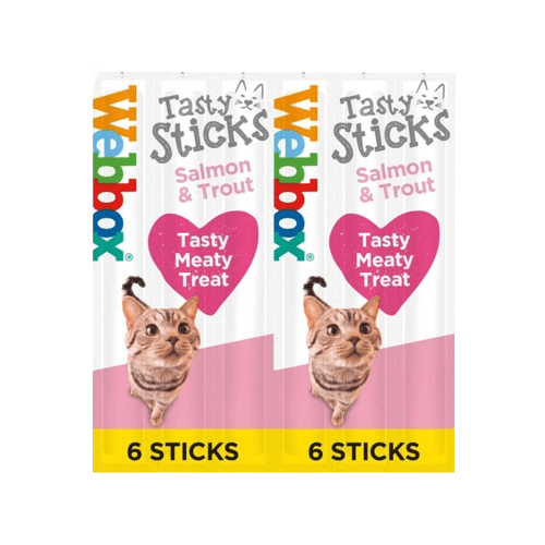 Webbox Tasty Sticks Salmon & Trout Cat Treats