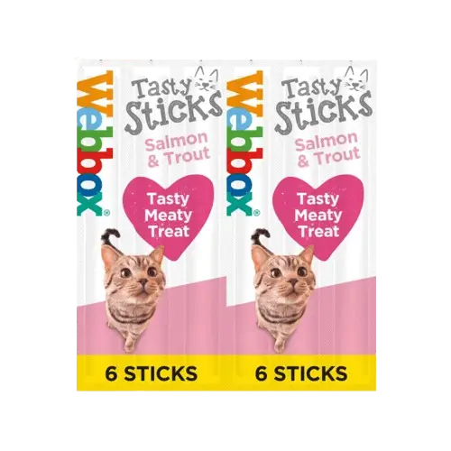 Webbox Tasty Sticks Salmon & Trout Cat Treats
