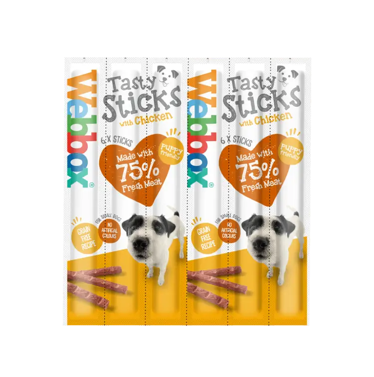 Webbox Tasty Sticks Chicken Dog Treats Small