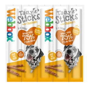 Webbox Chicken Tasty Sticks Dog Treats - Large
