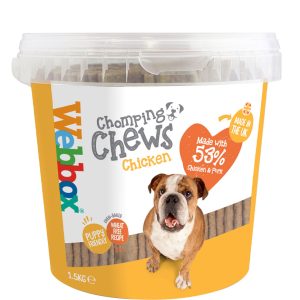 Webbox Meaty Chomping Chews Chicken Dog Treats