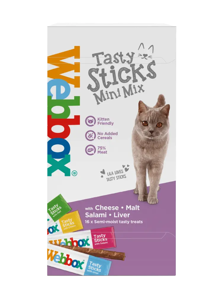 Webbox Tasty Sticks Mini Mix Cat Treats