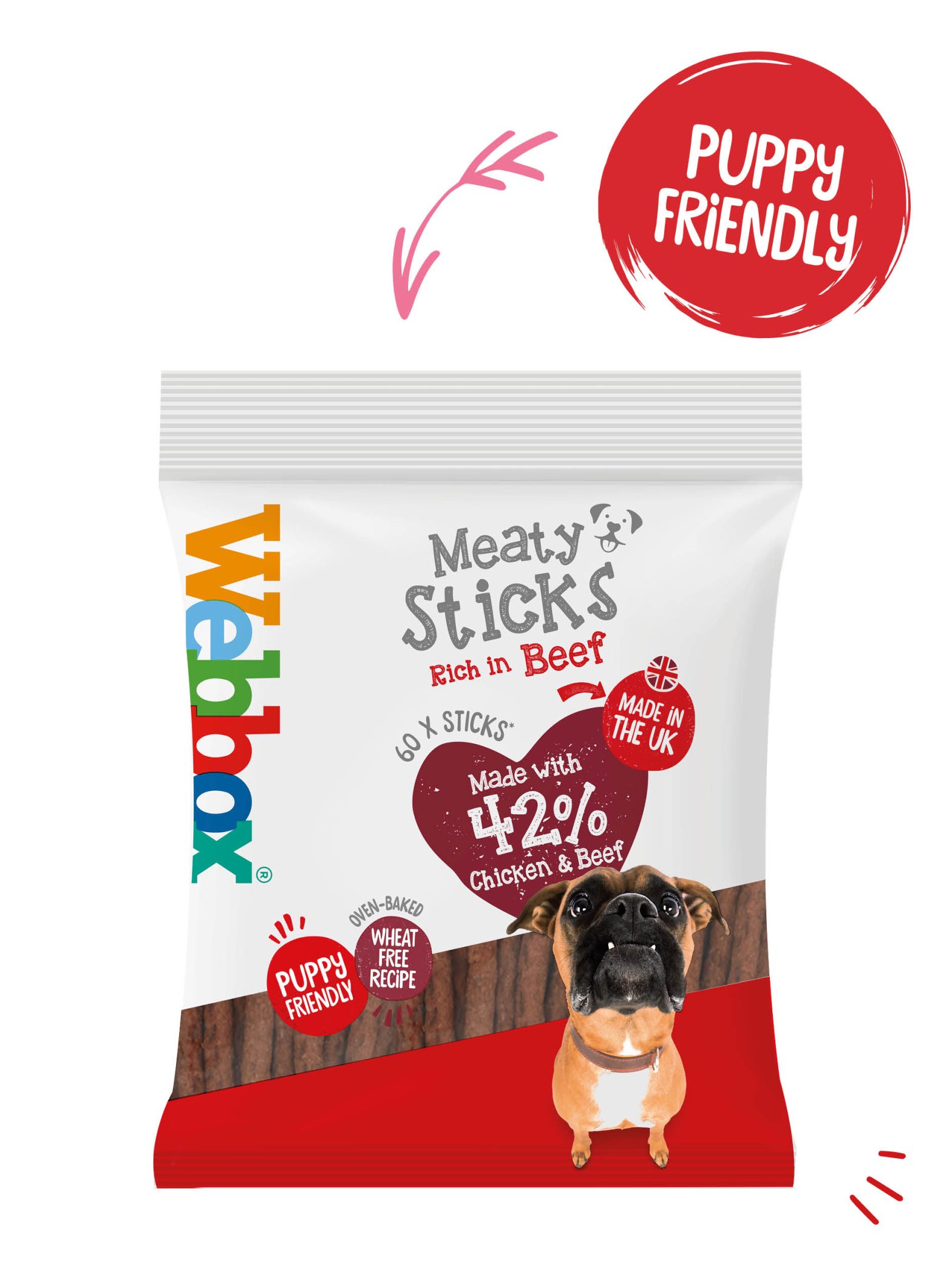 Webbox Meaty Sticks Dog Treats