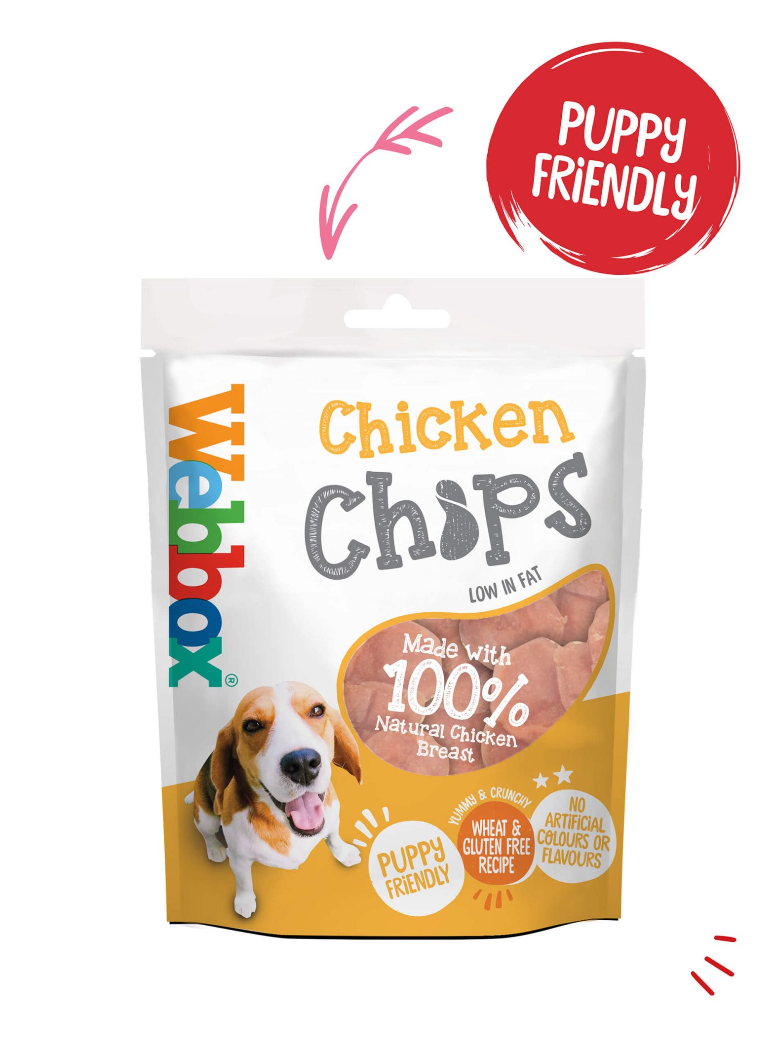 Webbox Chicken Chips Dog Treats