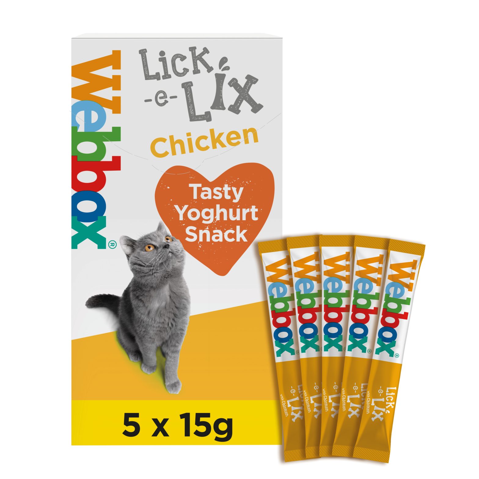 Webbox Lick-e-Lix Chicken Cat Treats