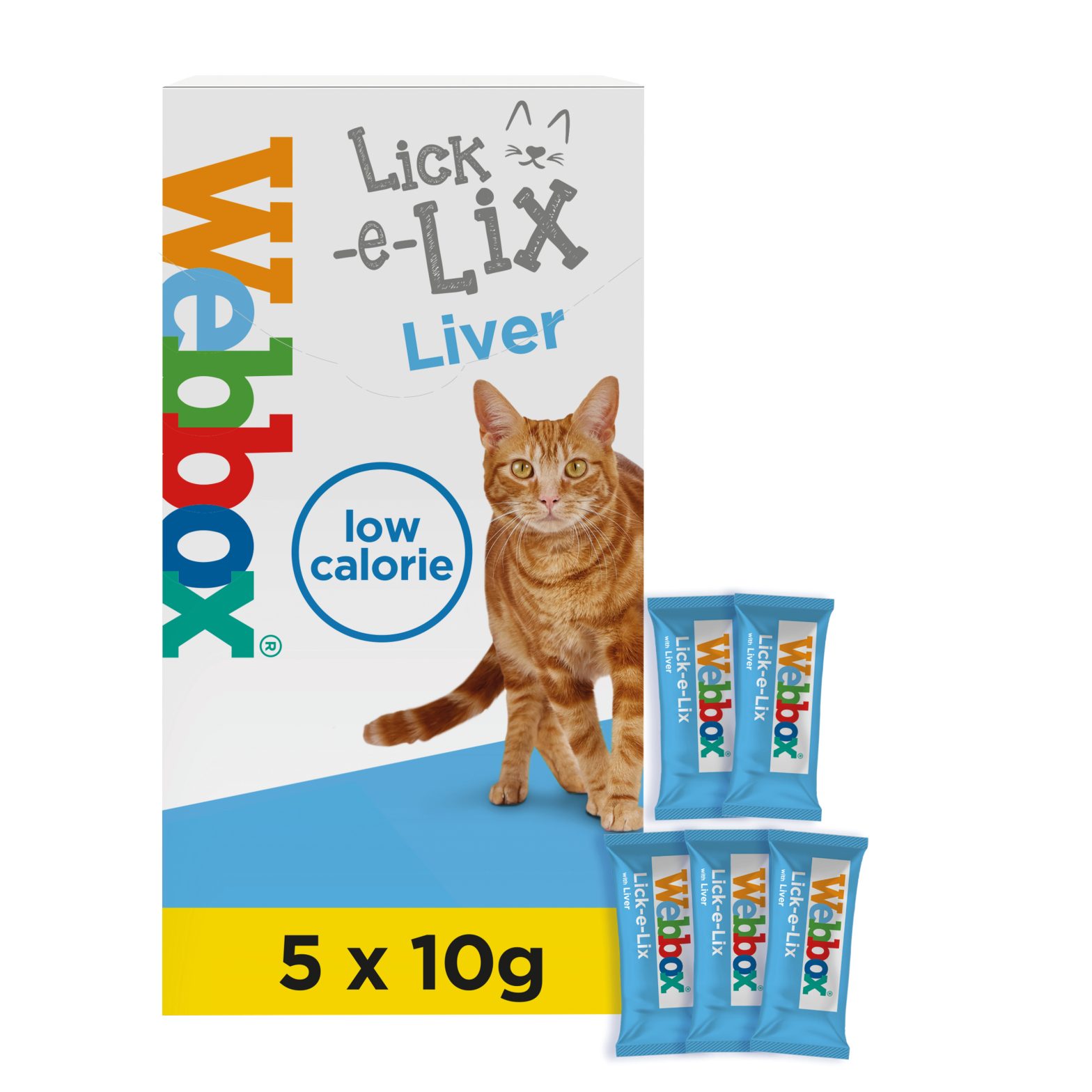 Webbox Lick-e-Lix Liver Cat Treats