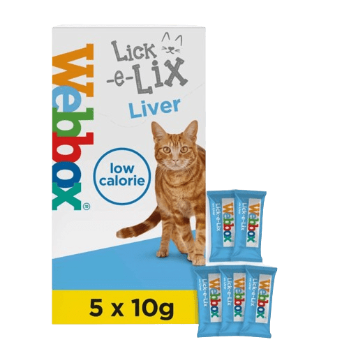 Webbox Lick-e-Lix Liver Cat Treats