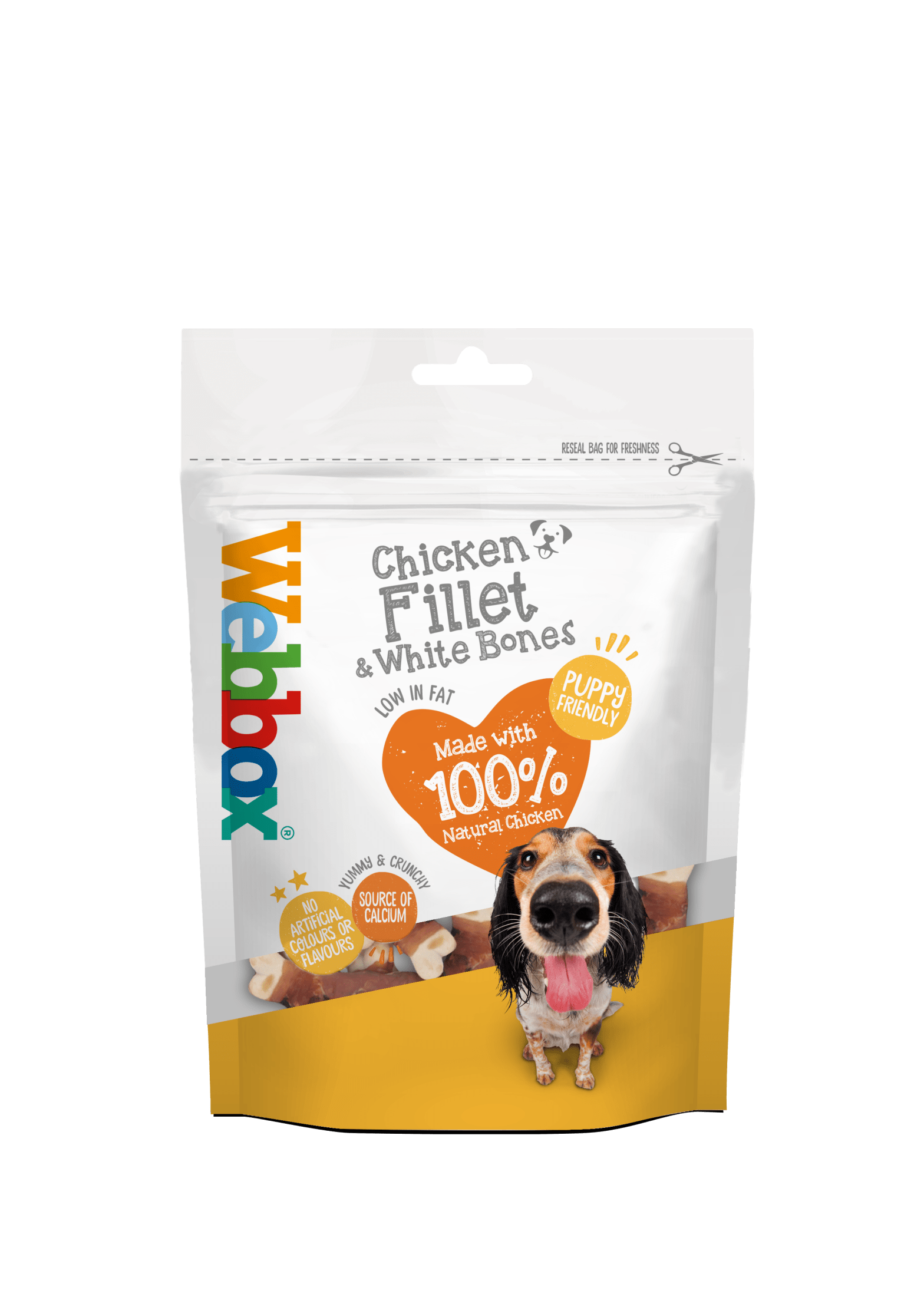 Webbox Chicken Fillets & White Bones Dog Treats