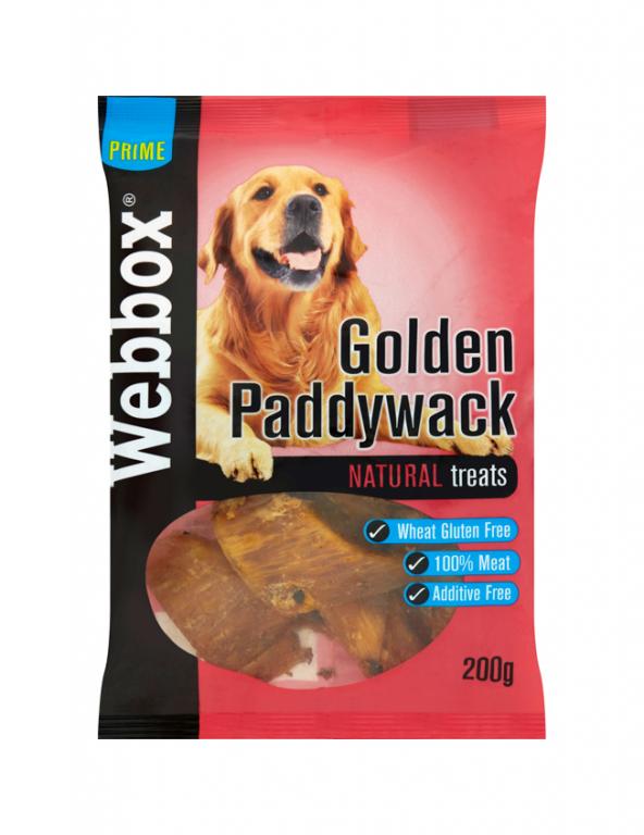 Webbox Meaty Golden Paddywack Dog Treats
