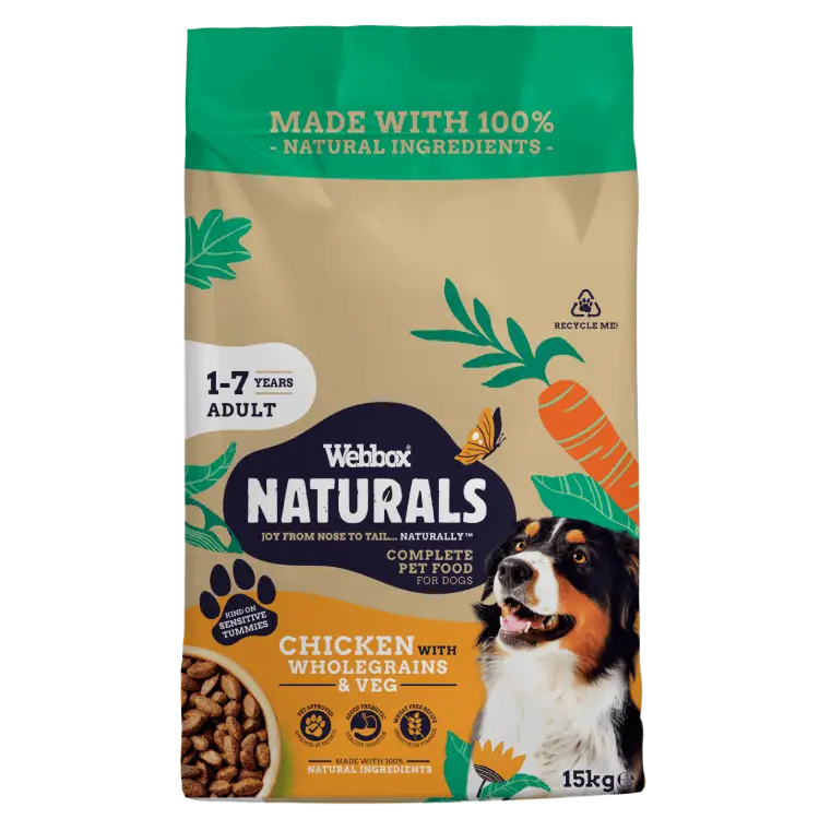 Webbox Naturals Chicken with Wholegrains Dry Dog Food