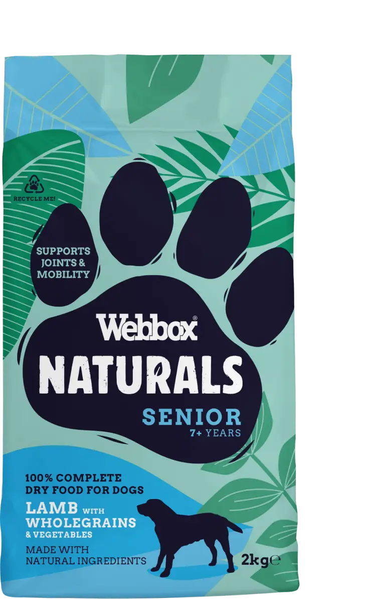 Webbox Naturals Senior Lamb with Wholegrains & Vegetables Dog Food