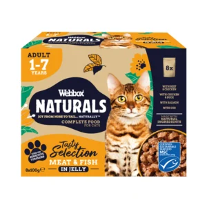 Webbox Naturals Fish & Meat in Jelly Wet Adult Cat Food