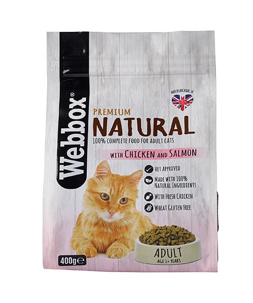 Webbox Natural Chicken & Salmon Dry Cat Food – Single