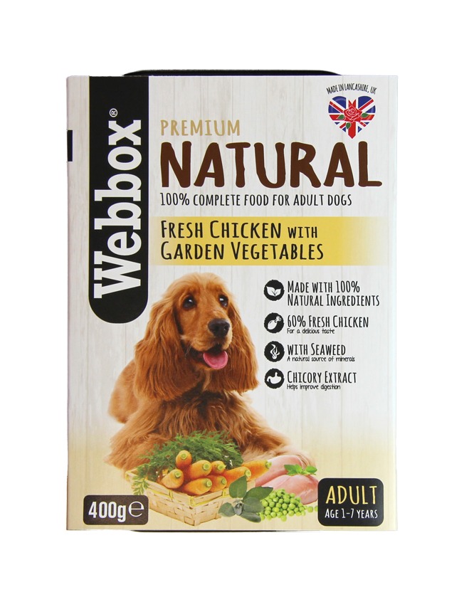 Webbox Natural Chicken with Vegetables Dry Dog Food – Single