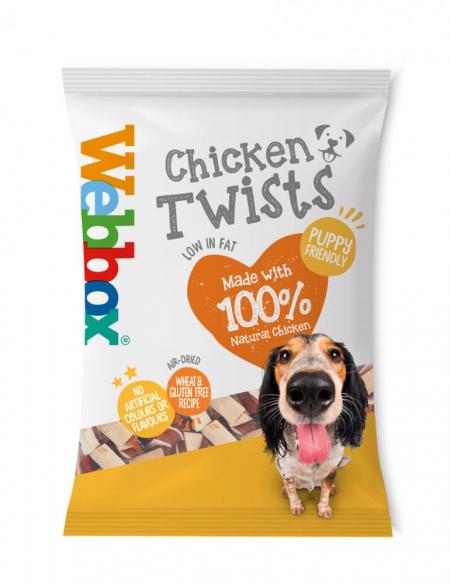 Webbox Chicken Twists Dog Treats