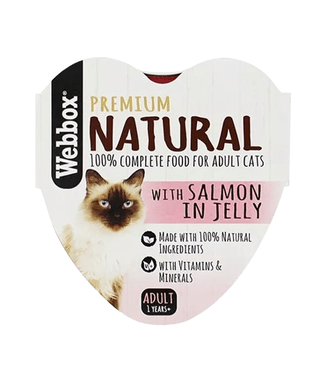 Webbox Naturals Salmon in Jelly Wet Cat Food