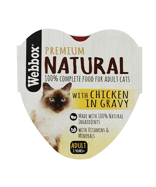 Webbox Naturals Chicken in Gravy Wet Cat Food