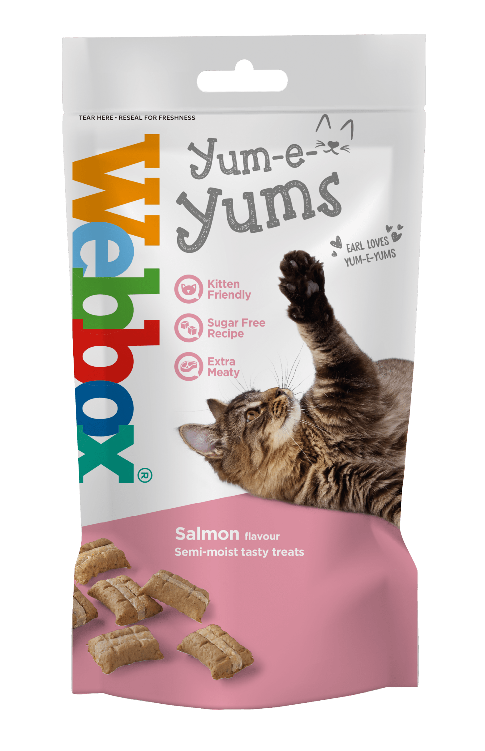 Webbox Yum-e-Yums Salmon Cat Treats