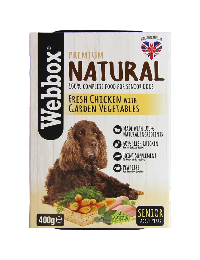 Webbox Natural Senior Chicken & Vegetables Dry Dog Food