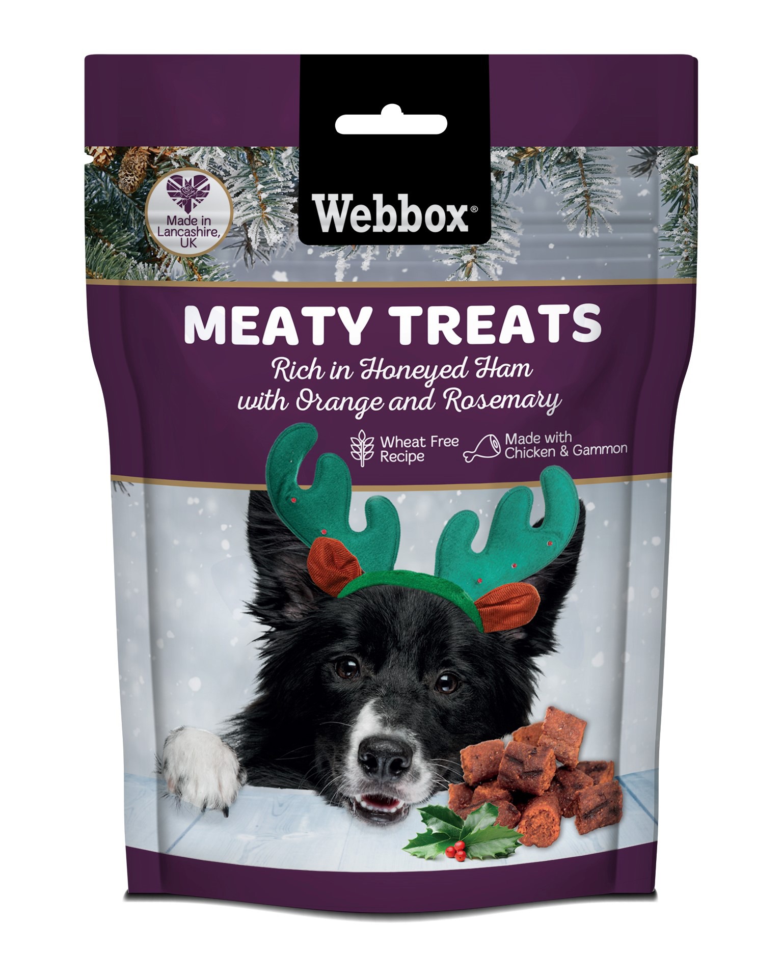 Webbox Christmas Meaty Dog Treats