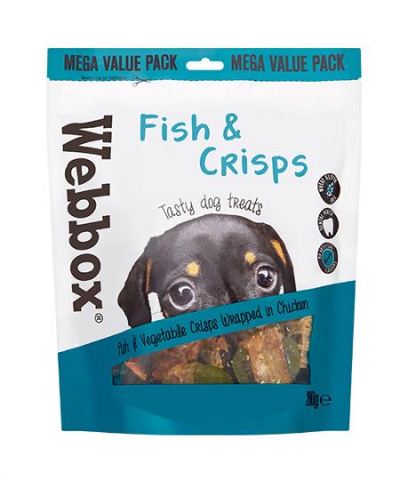 Webbox Bulk Fish and Crisps Dog Treats