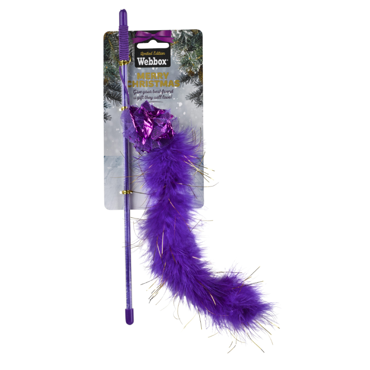 Webbox Christmas Teaser Wand Assorted Toy