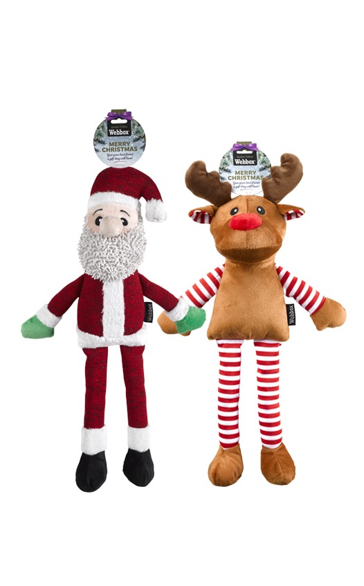 Webbox Festive Large Reindeer or Santa Assorted