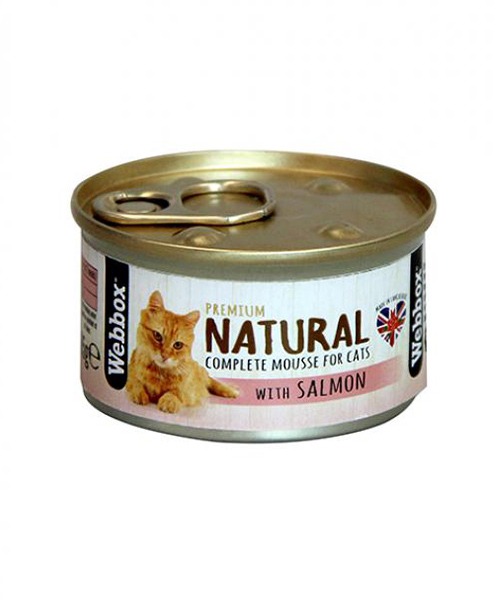 Webbox Natural Salmon Mousse Cat Food