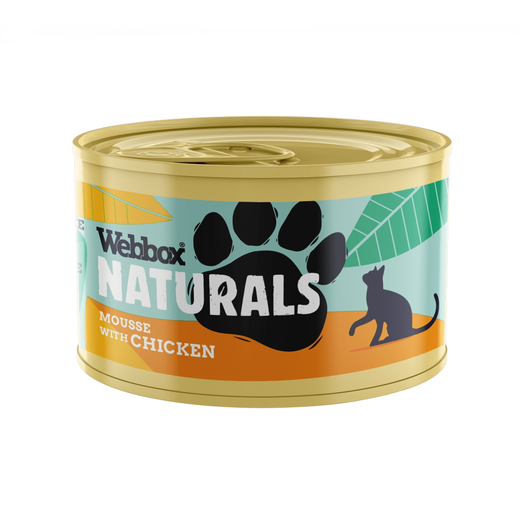 box Naturals Chicken Mousse Cat Food box