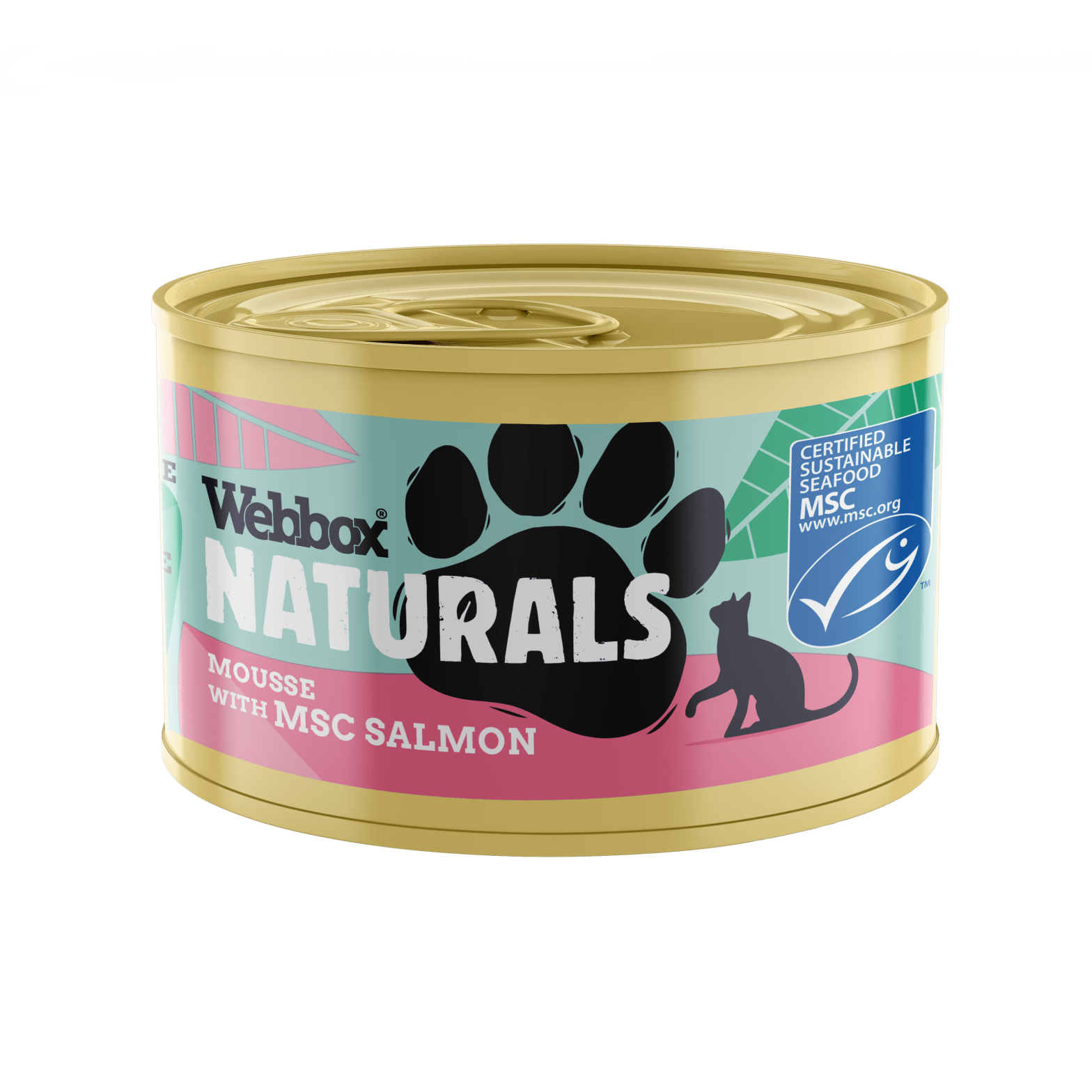 Webbox Naturals Salmon Mousse Wet Cat Food