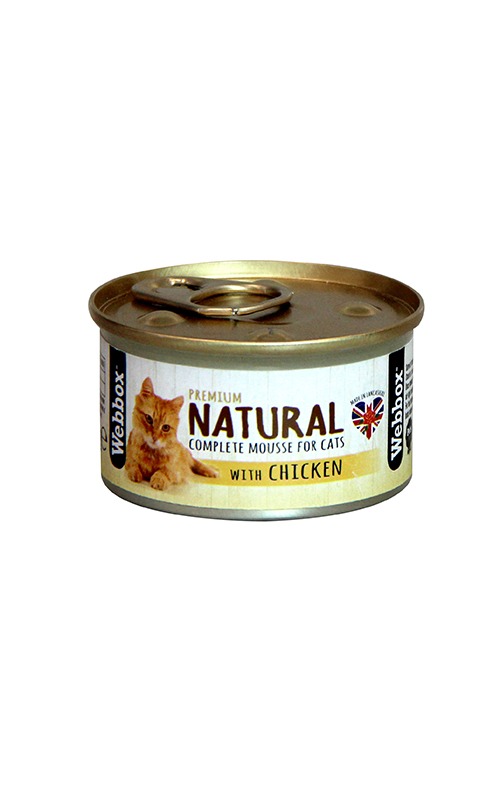 Webbox Natural Chicken Mousse Cat Food