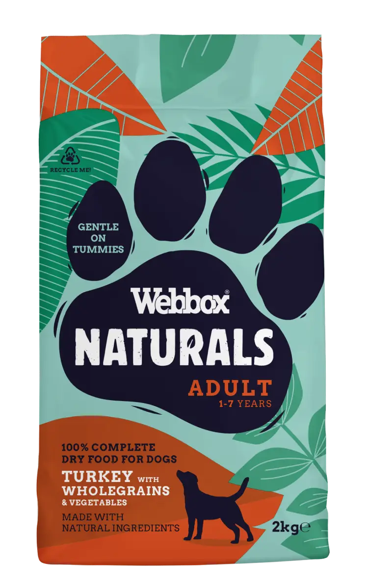 Webbox Naturals Turkey & Rice Complete Dry Dog Food