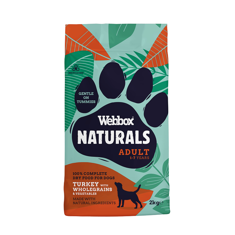 Webbox Naturals Turkey & Rice Complete Dry Dog Food