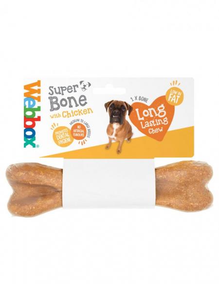 Webbox 8″ Superbone Chicken Dog Treats