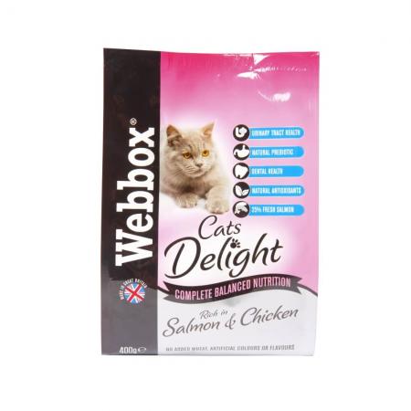 Webbox Cats Delight, Salmon & Chicken Dry Food