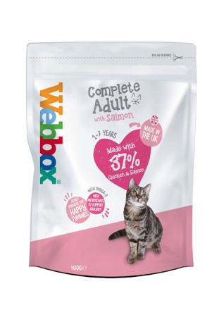 Webbox Complete Adult Dry Cat Food – Salmon & Chicken
