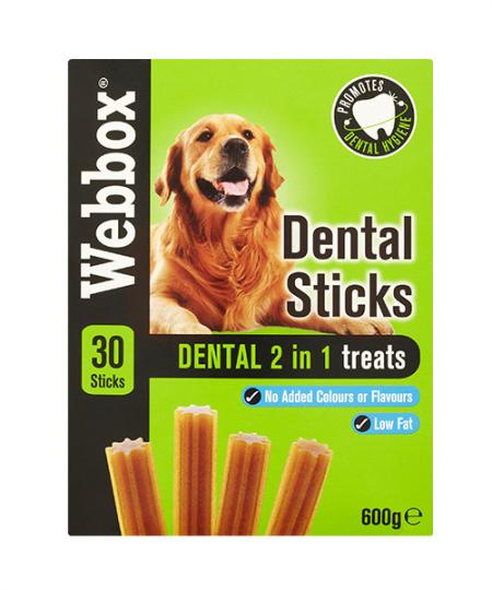 Webbox Dental Sticks Dog Treats