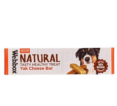 Webbox Naturals Yak Cheese Bar Dog Treats