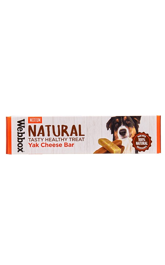 Webbox Naturals Yak Cheese Bar Dog Treats