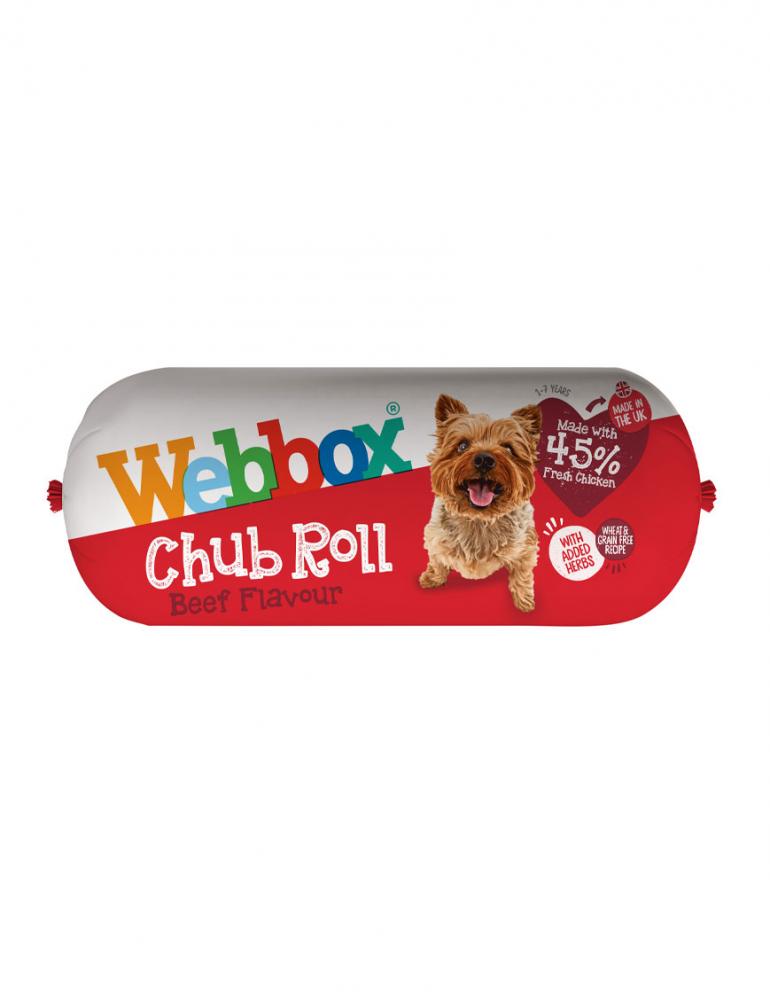 Webbox Mini Chub Roll Beef Webbox