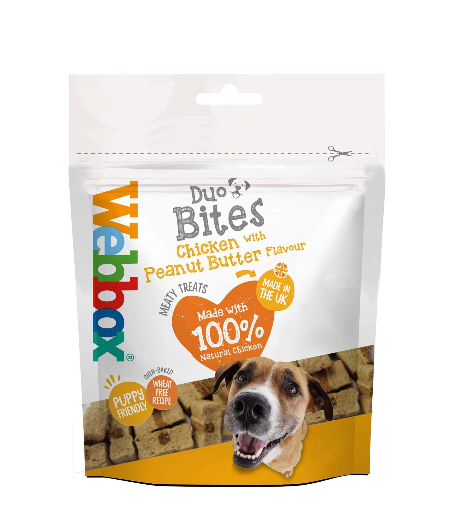 Webbox Duo Bites Chicken and Peanut Butter Dog Treats